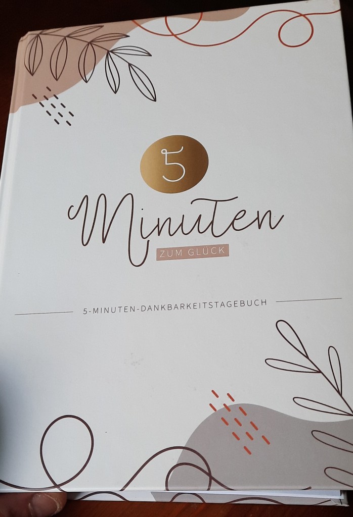 Ein Foto von einem 5-Minuten-Dankbarkeitstagebuch