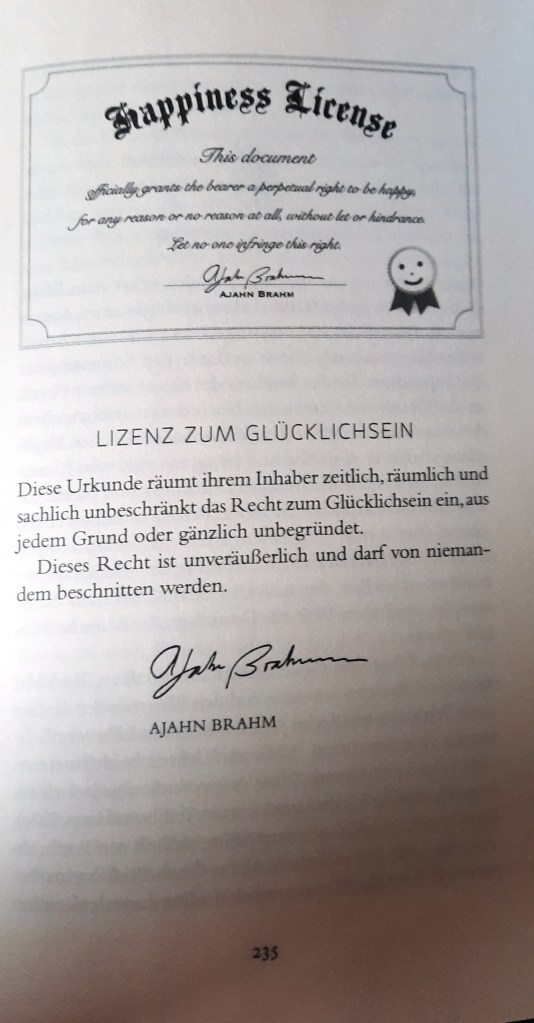 EIn Foto von einer Happiness Licens