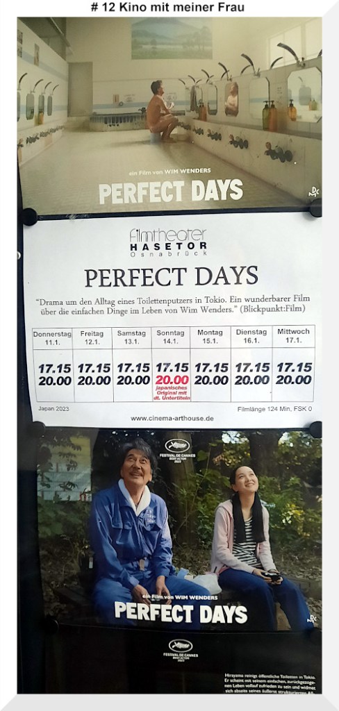 Werbeplakat zum Film Perfect Days