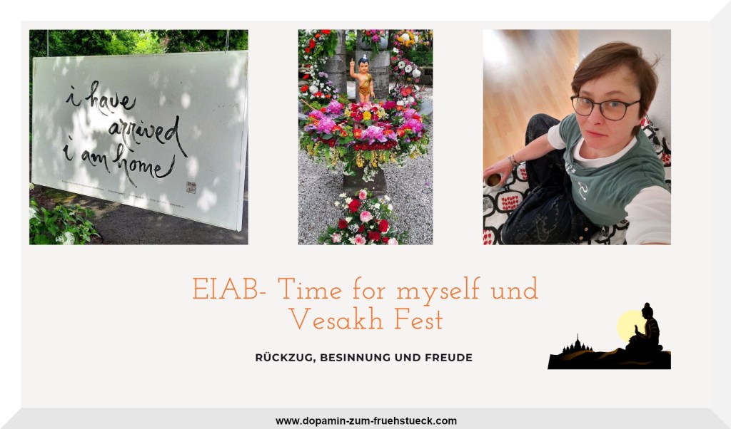 Collage aus drei Bildern, die Eindrücke eines Klosters vermitteln