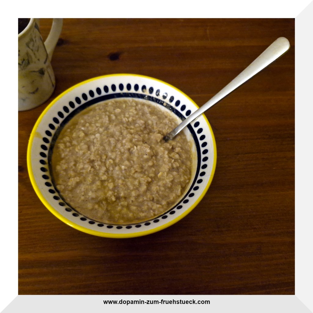 Eine Schüssel mit Porridge